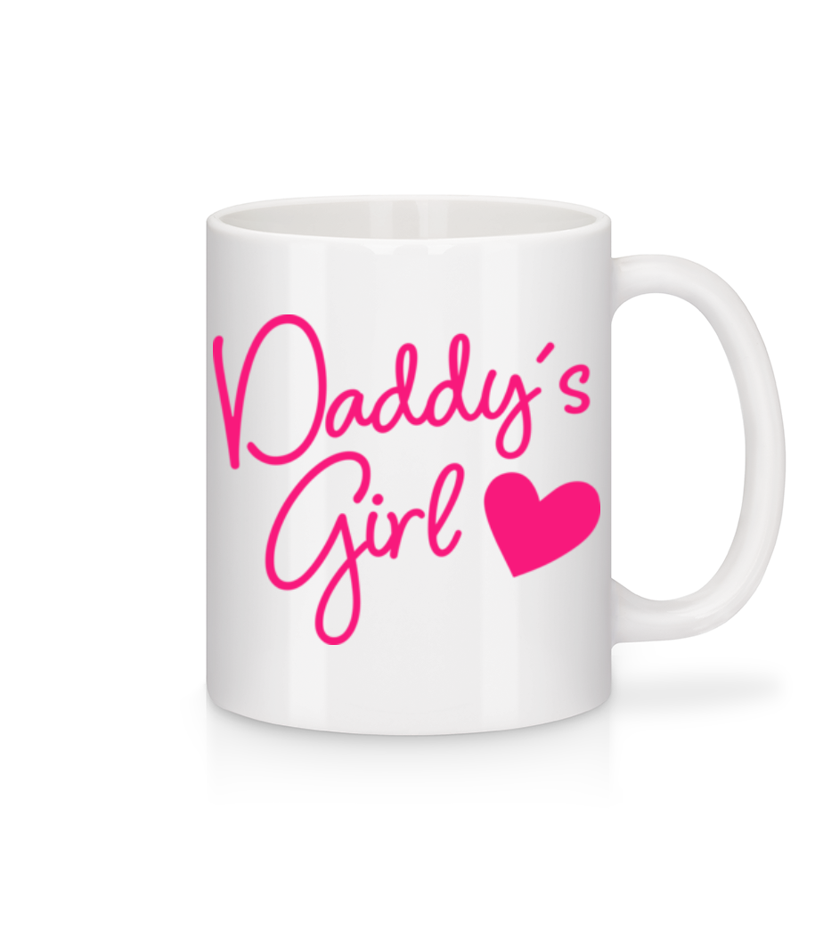 Aperçu: Daddy's Girl - Mug en céramique blanc - Blanc - Devant