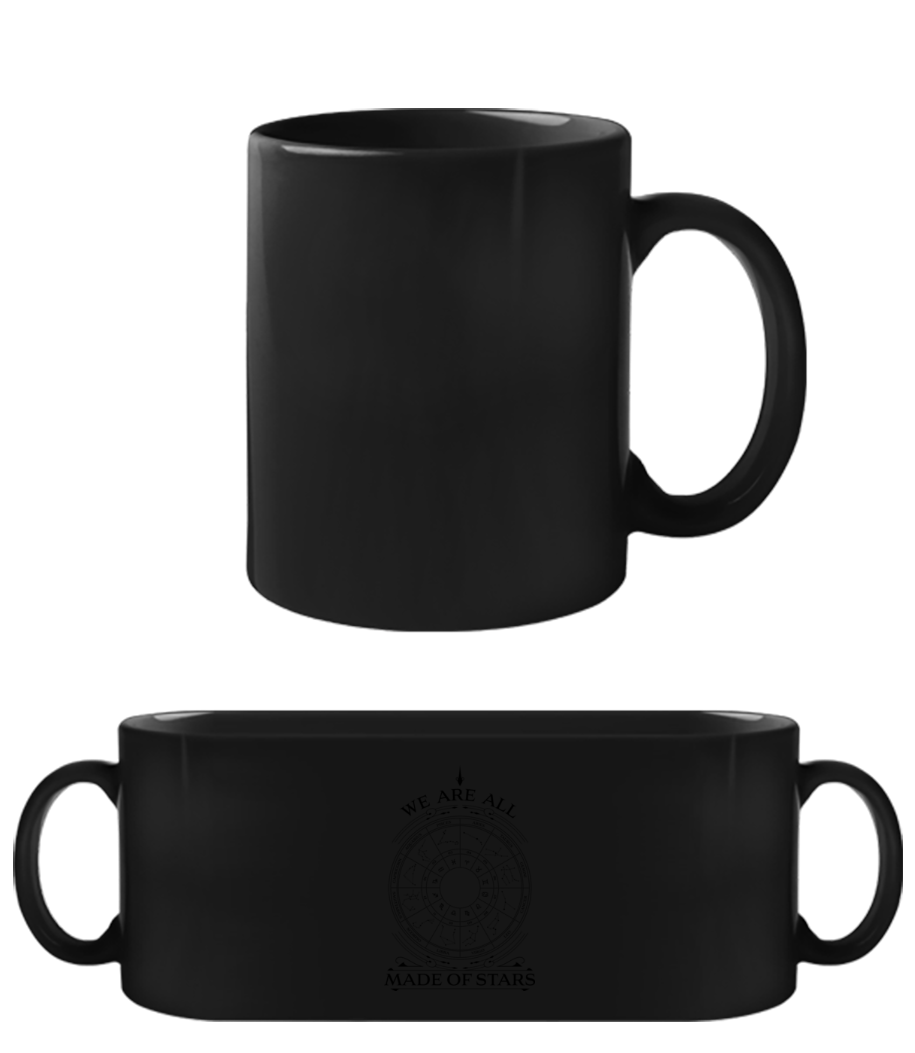 We Are All Made Of Stars · Schwarze Tasse