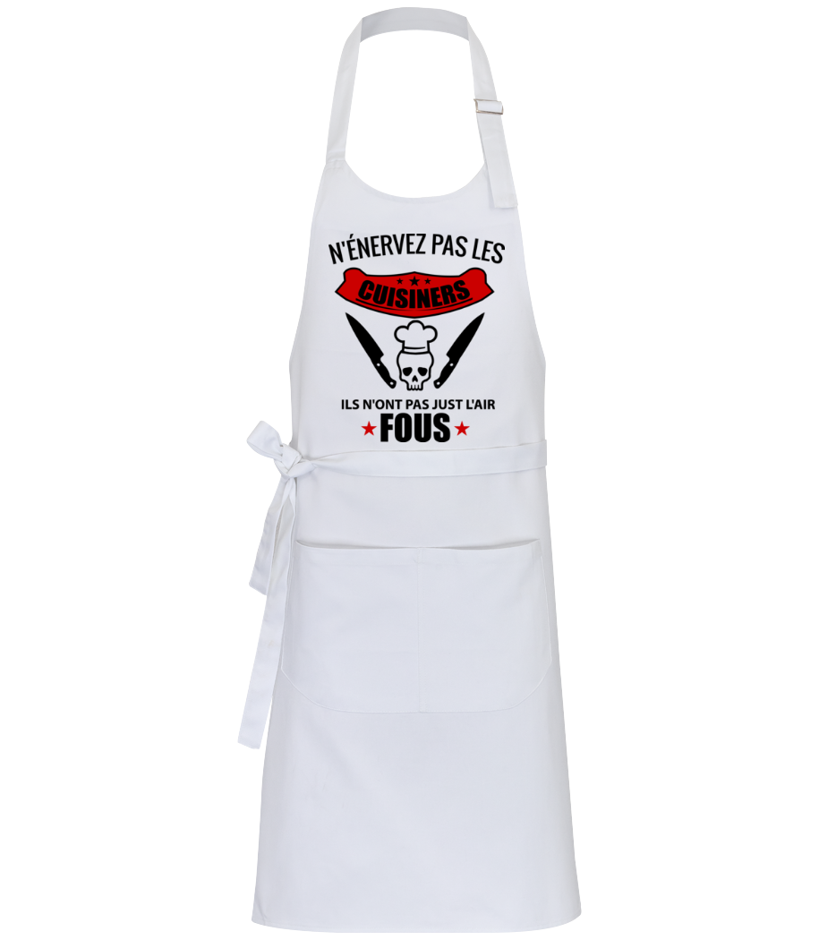 N'Énervez Pas Les Cuisiners · Tablier professionnel