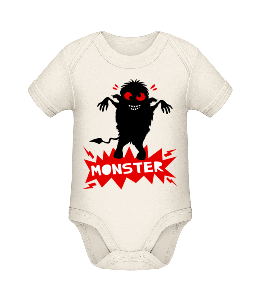 Monster · Body manches courtes bio
