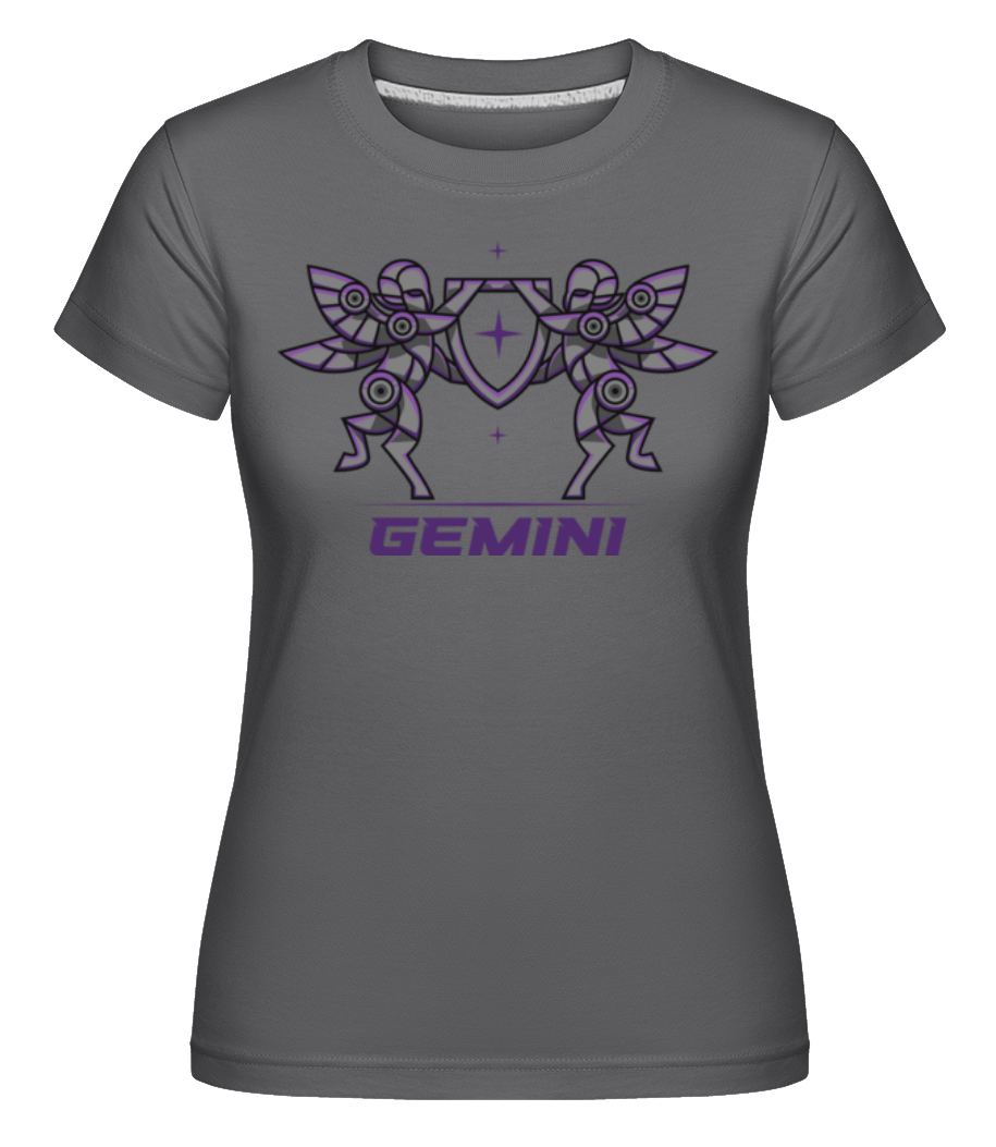Mecha Robotic Zodiac Sign Gemini ·  T-shirt Shirtinator femme