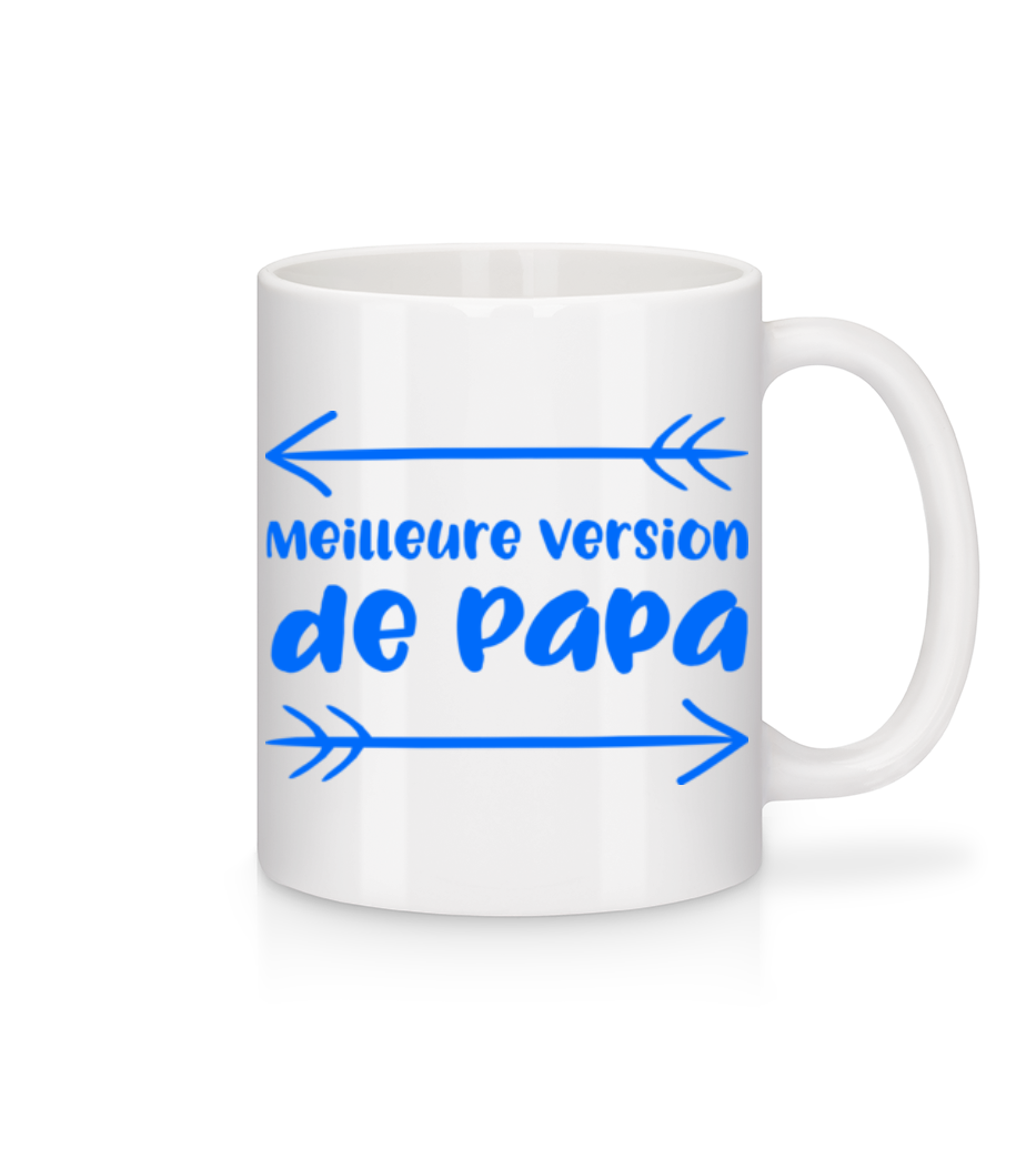 Meilleure Version De Papa · Mug en céramique blanc