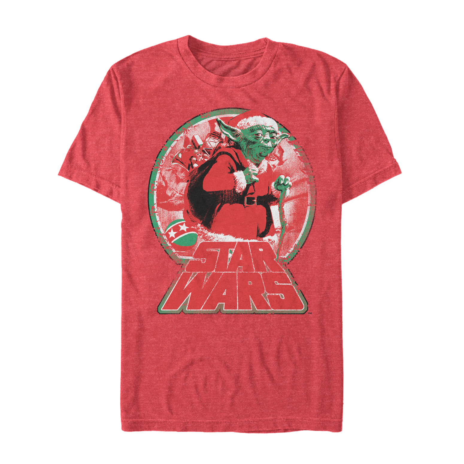 Star Wars - Yoda Bringing Joy - Christmas - Homme T-shirt