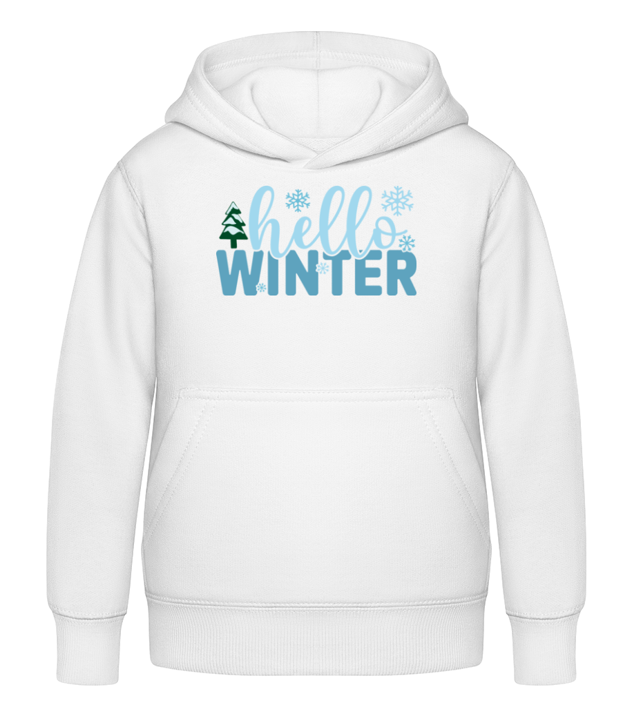 Hello Winter · Sweat à capuche Enfant