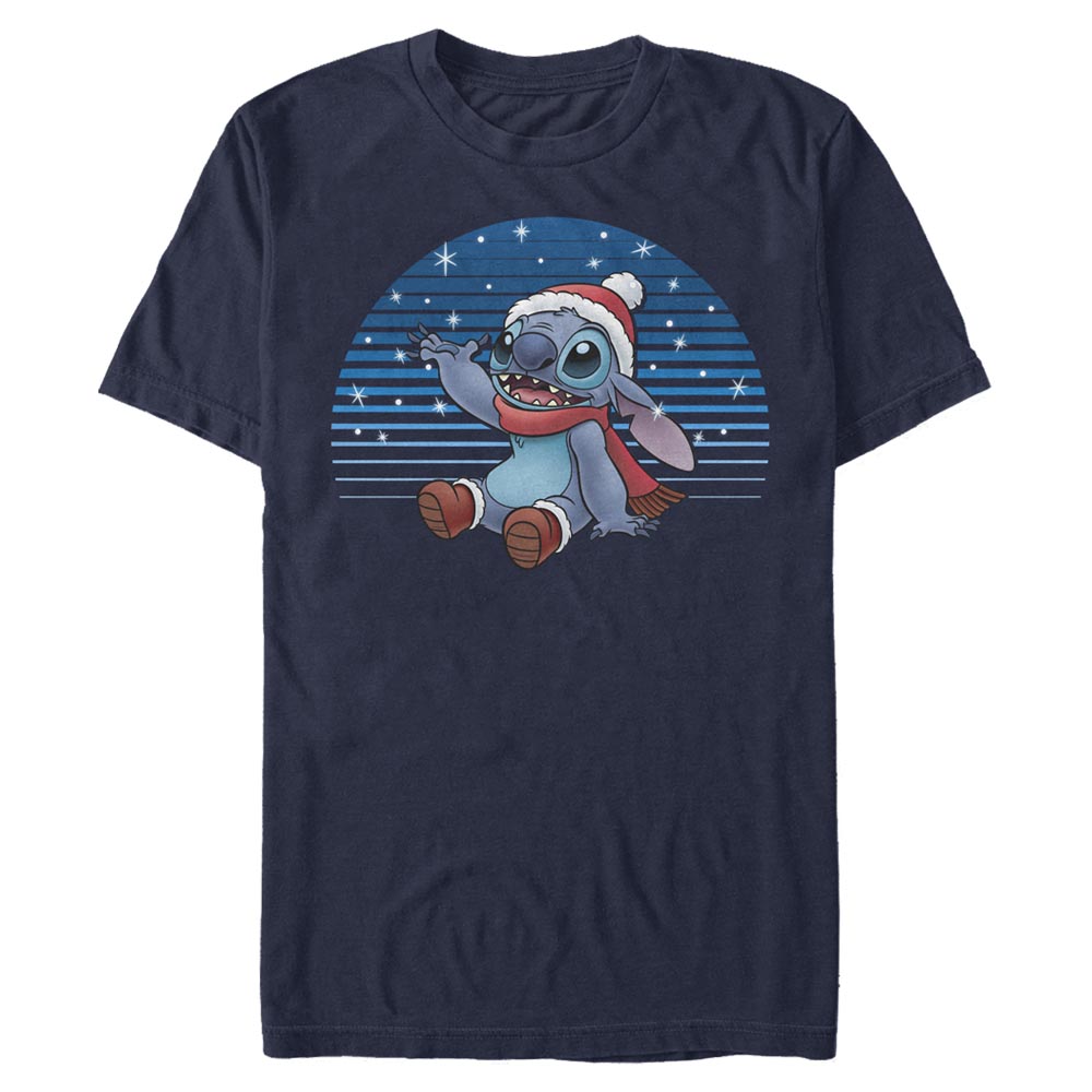 Disney Classics - Lilo & Stitch - Lilo et Stitch Snowing Stitch - Christmas - Homme T-shirt
