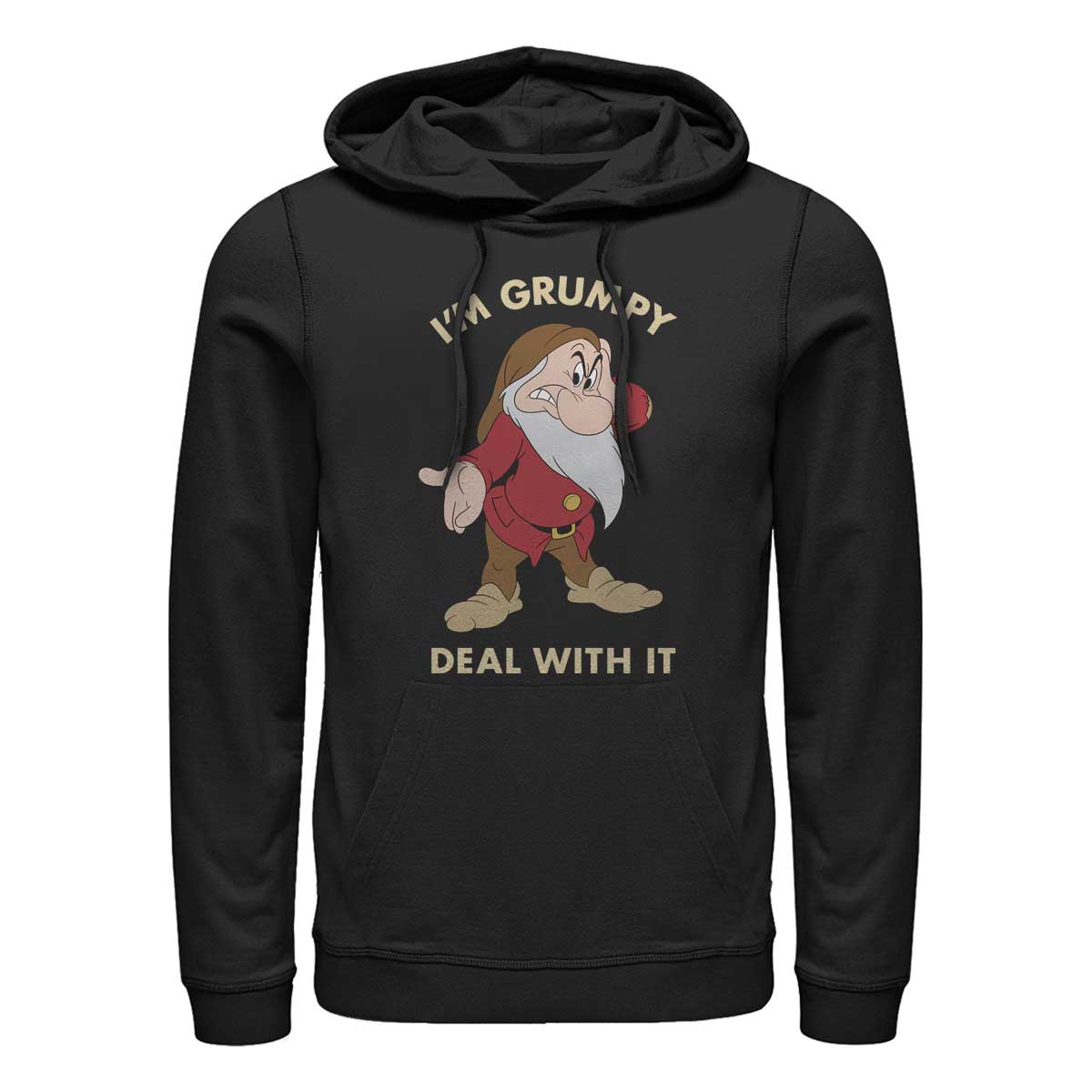 Disney - Blanche-Neige et les Sept Nains - Grincheux Deal - Unisex Sweat à capuche