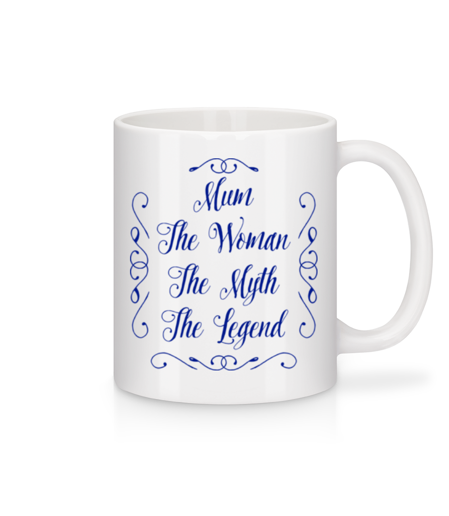 Mum - The Legend · Mug en céramique blanc