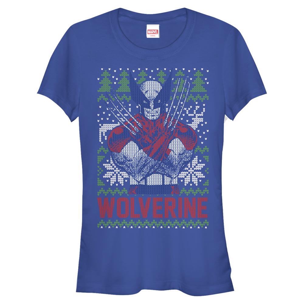 Marvel - X-Men - Wolverine Logan Sweater - Christmas - Femme T-shirt