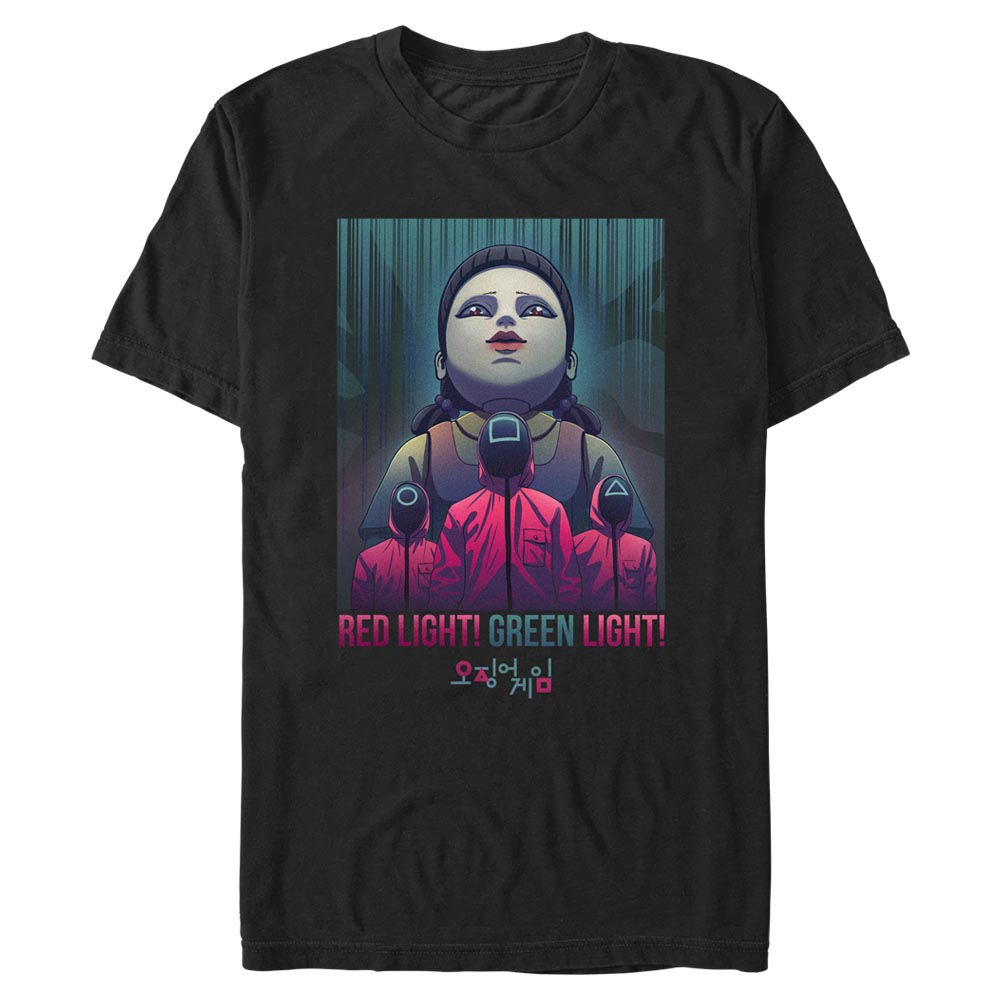Netflix - Squid Game - Doll Red Light eyes - Homme T-shirt