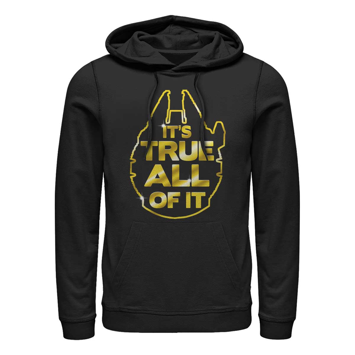 Star Wars - Le Réveil de la Force - Faucon Milenium Golden Truth - Unisex Sweat à capuche