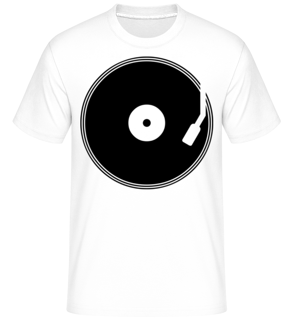 Enregistrement DJ -  T-Shirt Shirtinator homme - Blanc - Devant
