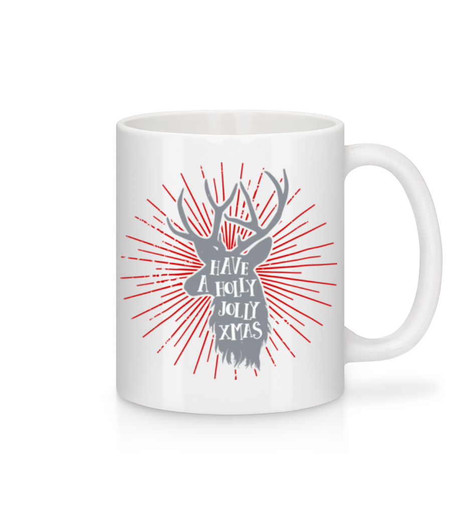 Have A Holly Jolly Xmas · Mug en céramique blanc