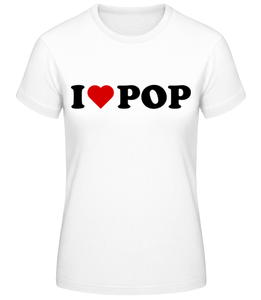 I Love Pop · T-shirt standard Femme