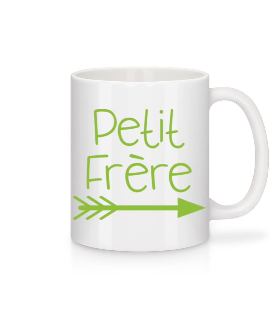 Petit Frère · Mug en céramique blanc