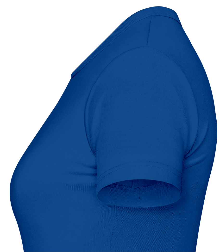 Aperçu: Star Wars - Ewoks Merry - Christmas - Femme T-shirt - Bleu royal - Gauche