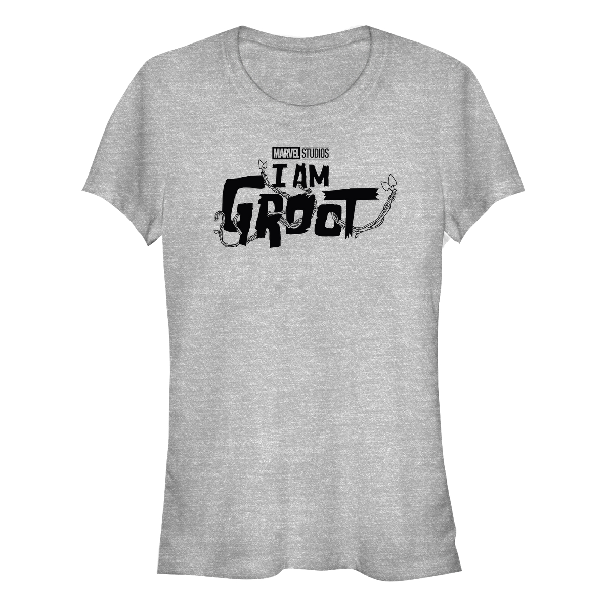 Marvel - I Am Groot - Groot Black Logo - Femme T-shirt