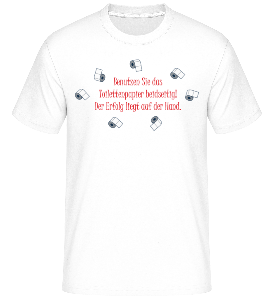 Der Erfolg Liegt Auf Der Hand · Shirtinator Männer T-Shirt