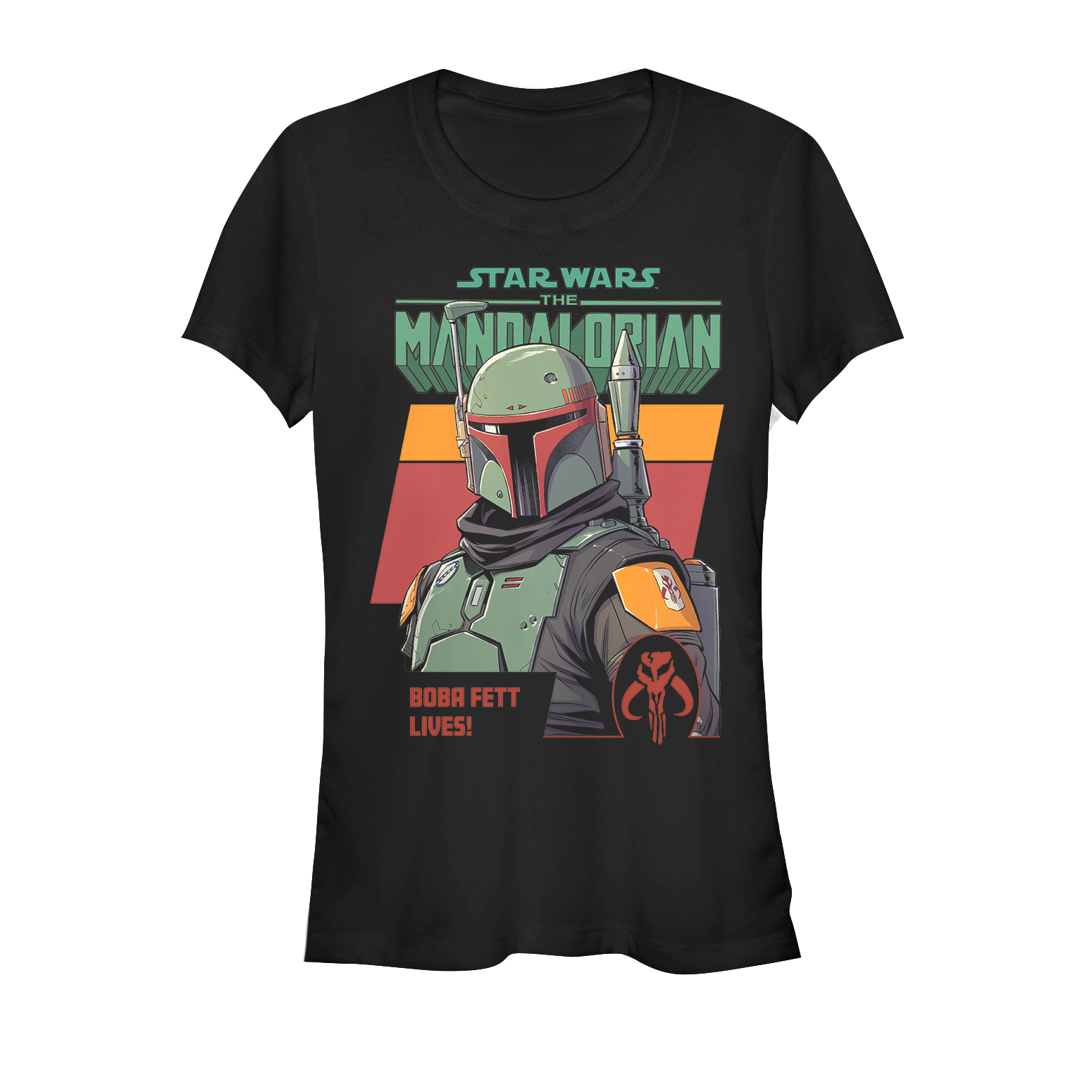 Star Wars - The Mandalorian - Boba Fett Fett Lives - Femme T-shirt