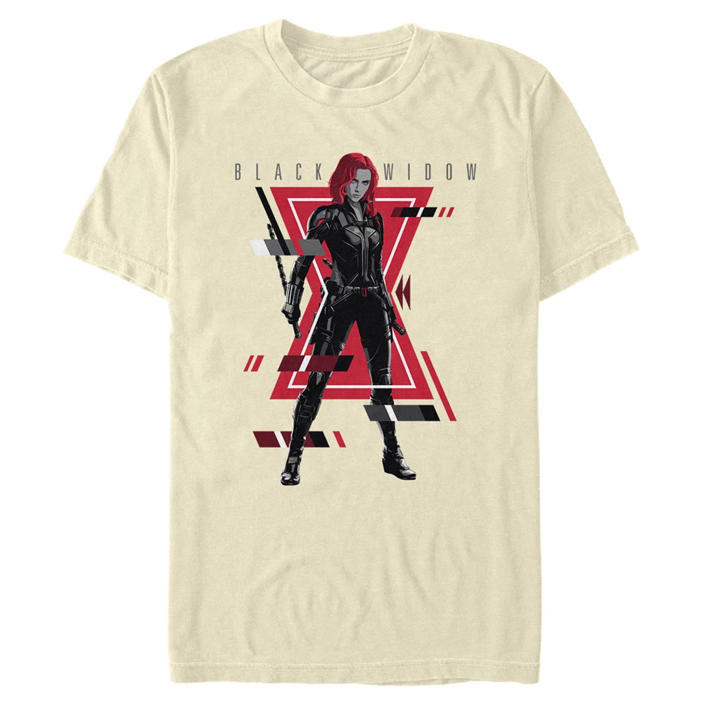Marvel - Black Widow - Black Widow Widow Glitch - Homme T-shirt