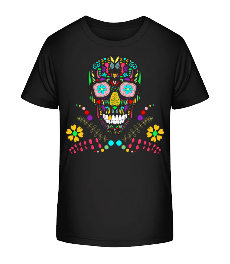 Crâne Coloré · T-shirt bio Enfant Stanley Stella 2.0
