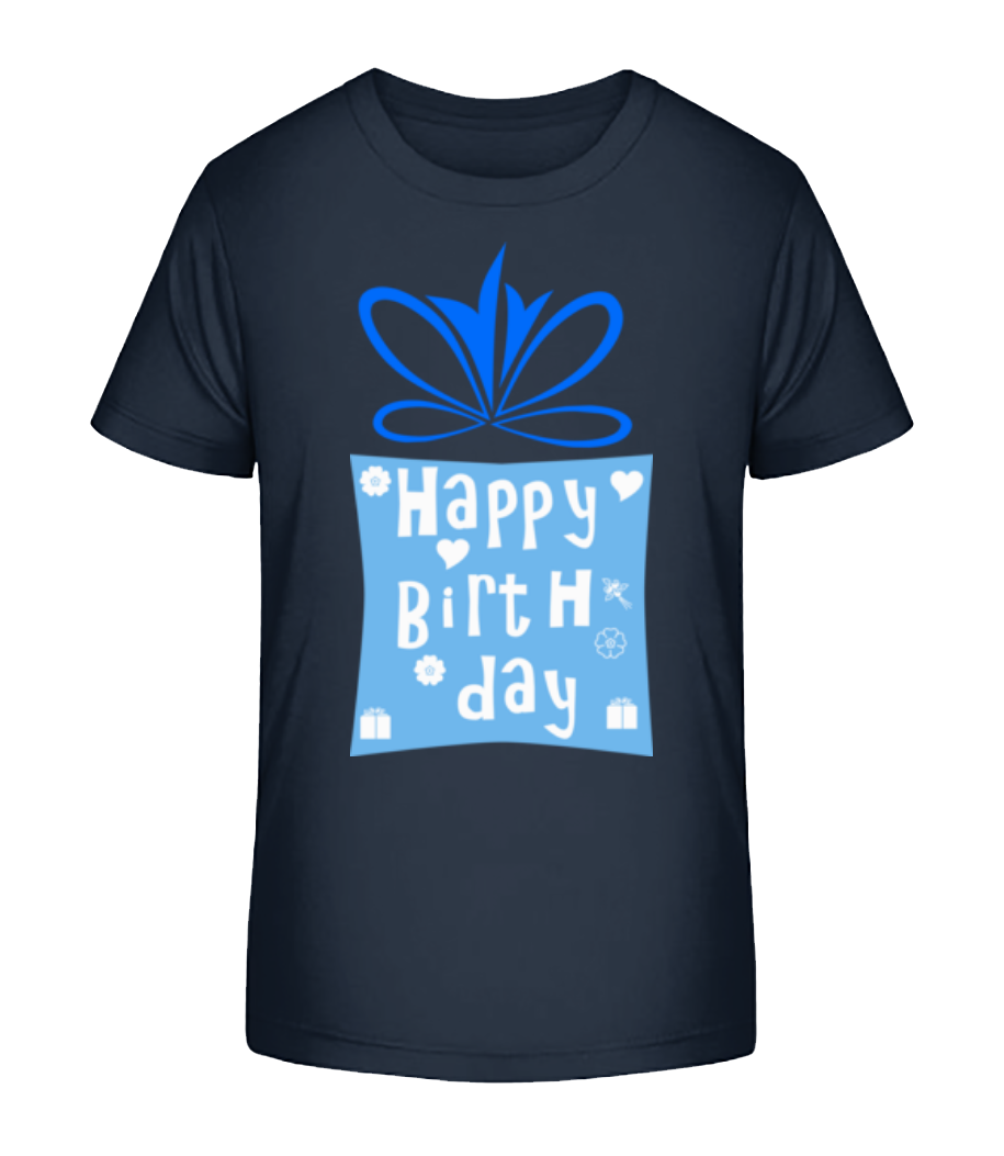 Happy Birthday Logo · T-shirt bio Enfant Stanley Stella 2.0