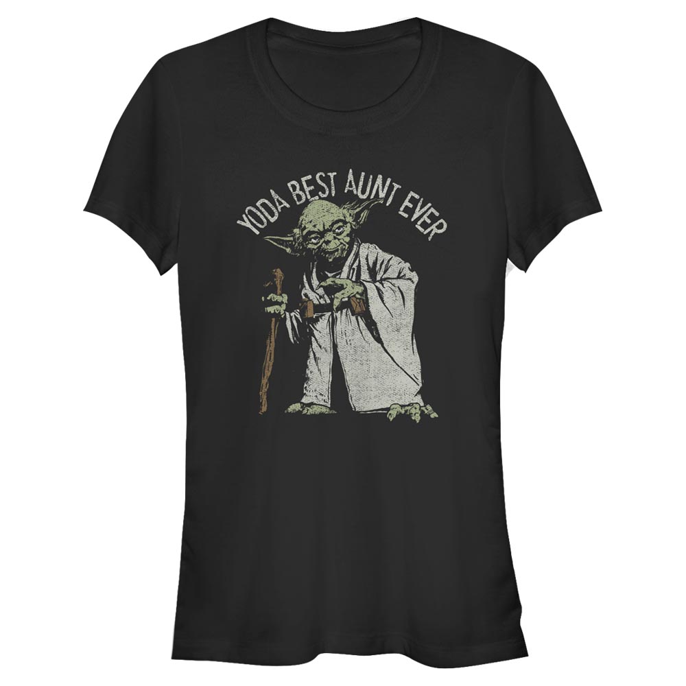 Star Wars - Yoda Green Aunt - Family - Femme T-shirt