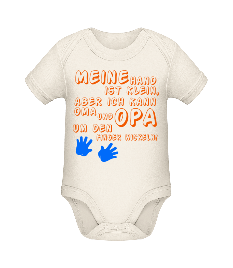 Oma Und Opa Lieben Mich · Baby Bio Strampler