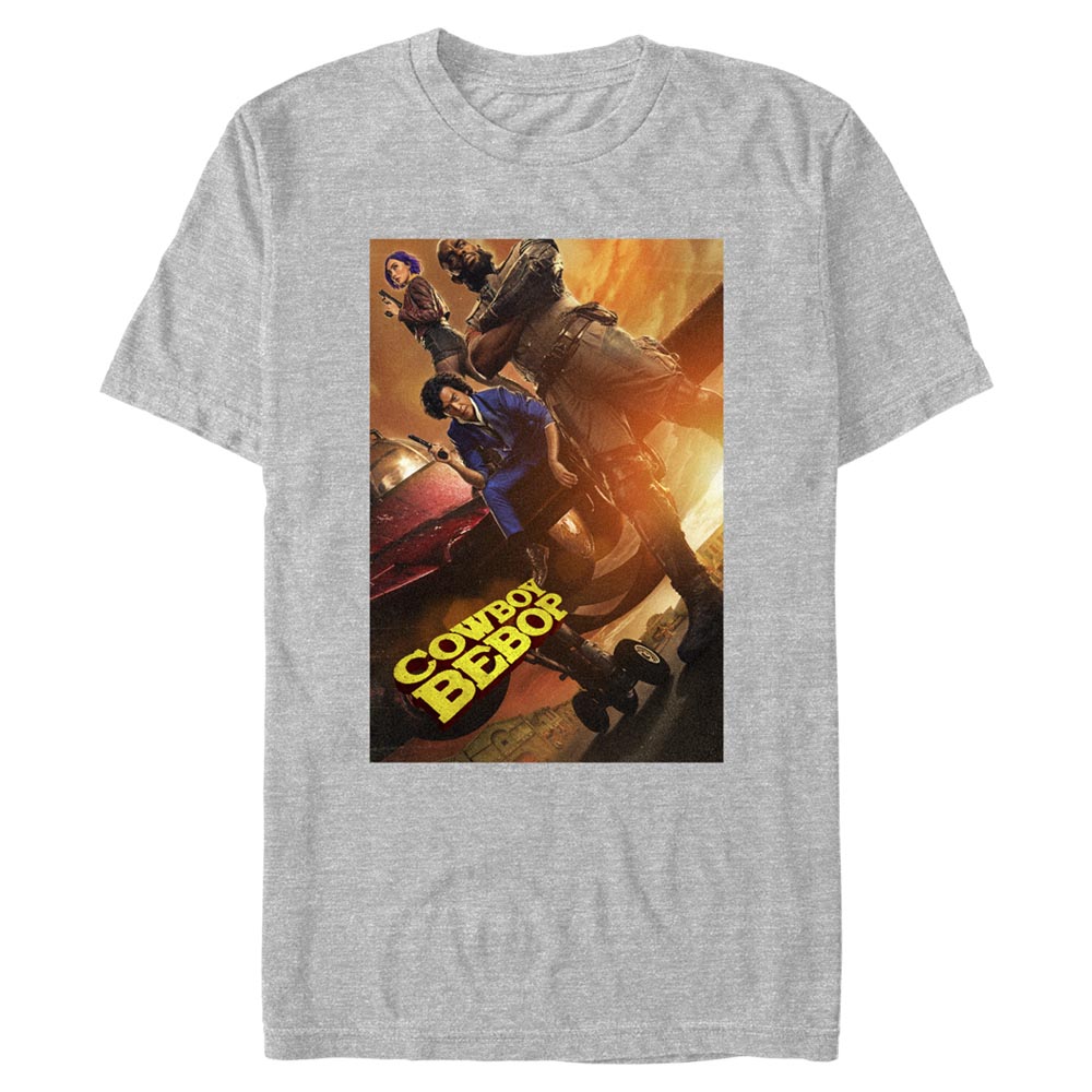 Netflix - Cowboy Bebop - Photo de groupe Crew - Homme T-shirt