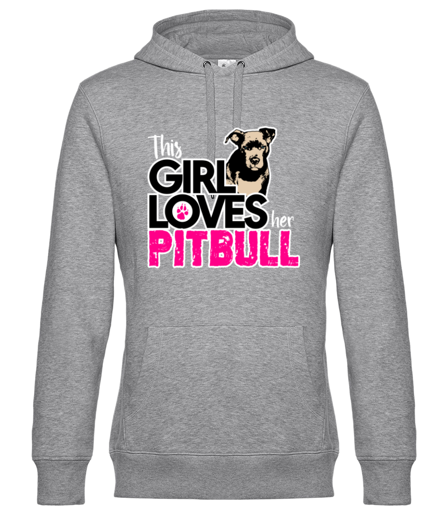 Girl Loves Pitbull · Sweat à capuche standard homme