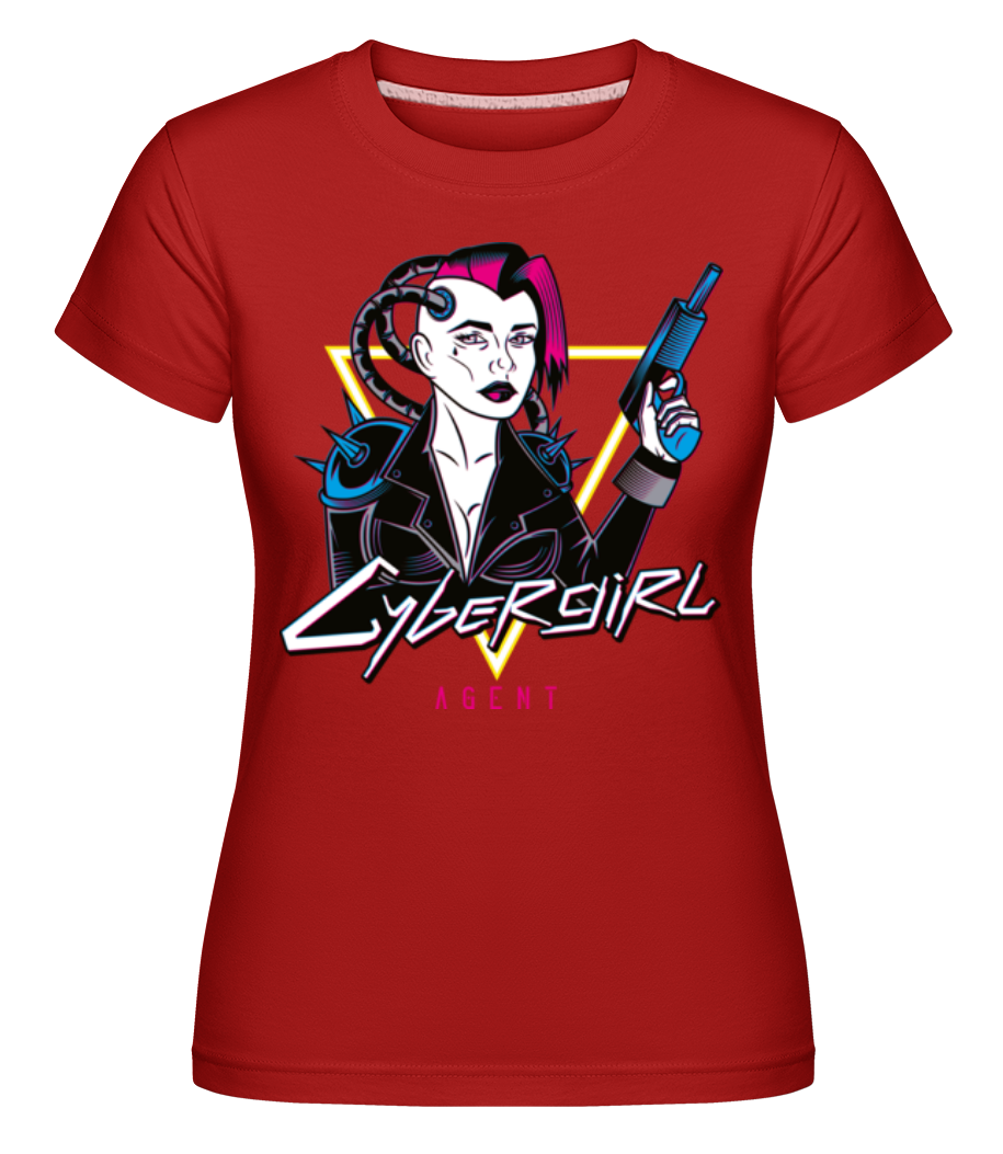 Cybergirl Agent ·  T-shirt Shirtinator femme