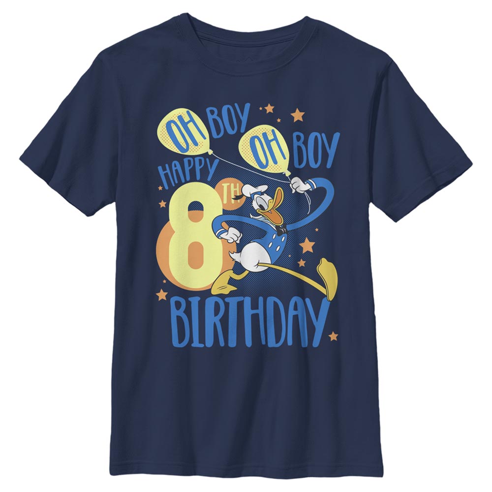 Disney Classics - Mickey Mouse - Donald Duck 8th Bday - Enfant T-shirt