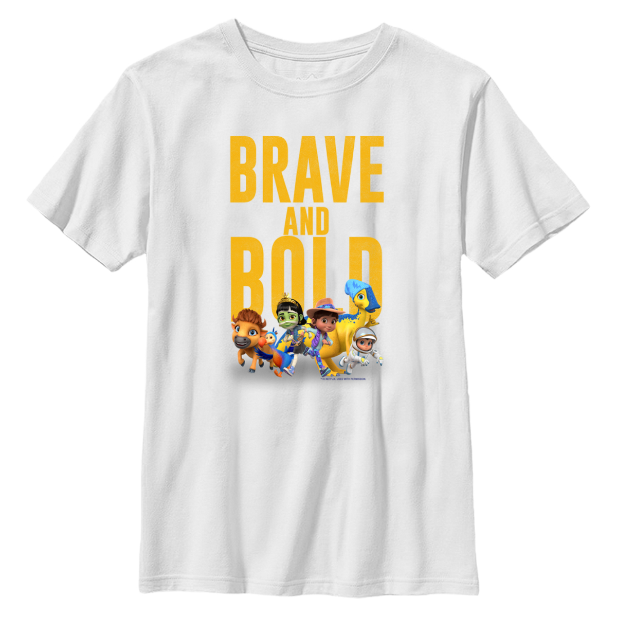 Netflix - Ridley Jones - Photo de groupe Brave and Bold Big - Enfant T-shirt