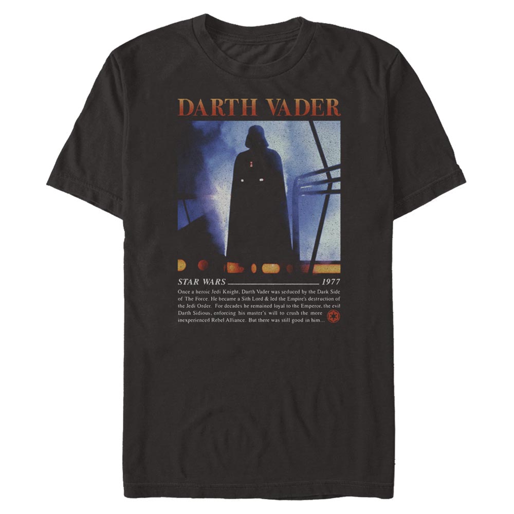 Vorschau: Star Wars - Darth Vader Standing Room Only - Männer T-Shirt - Schwarz - Vorne