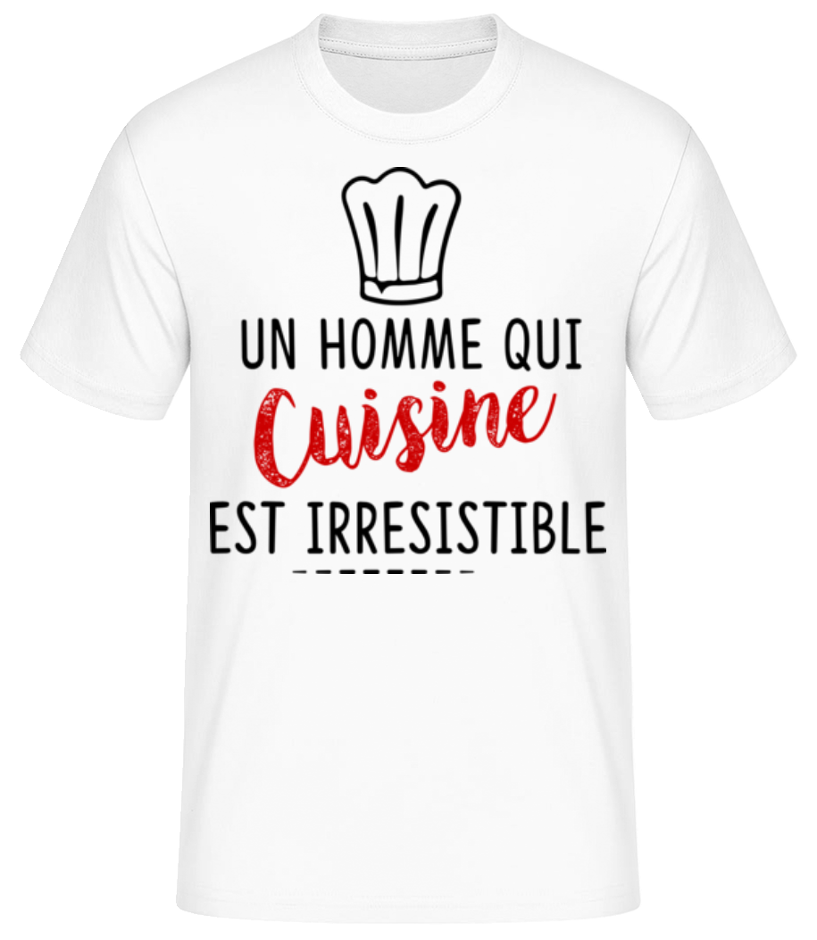Un Homme Qui Cuisine · T-shirt standard Homme