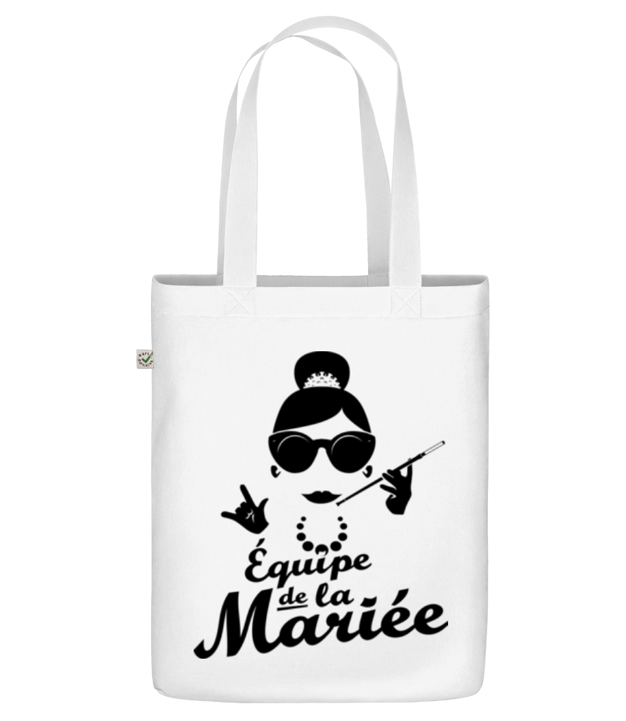 Équipe De La Mariée · Sac en toile bio