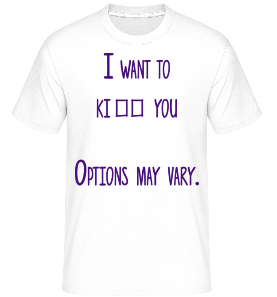 Aperçu: Options May Vary -  T-Shirt Shirtinator homme - Blanc - Devant