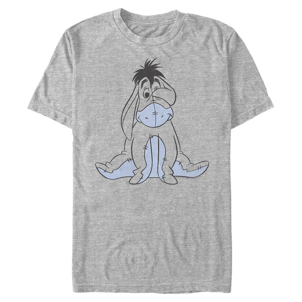 Disney - Winnie l'ourson - Eeyore Basic Sketch - Homme T-shirt