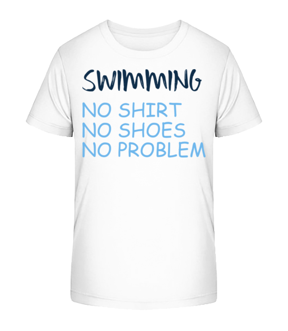 Swimming No Problems · T-shirt bio Enfant Stanley Stella 2.0