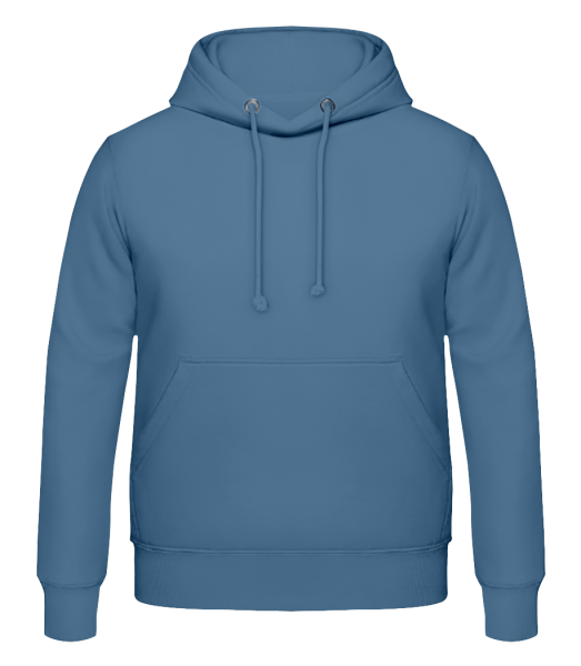 Männer Hoodie - Denim - Vorne