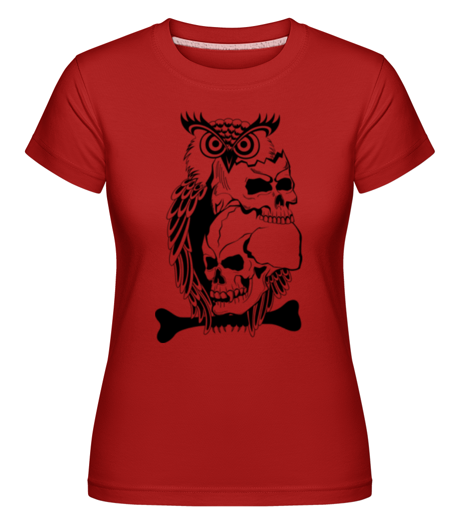 Tatouage De Crâne ·  T-shirt Shirtinator femme