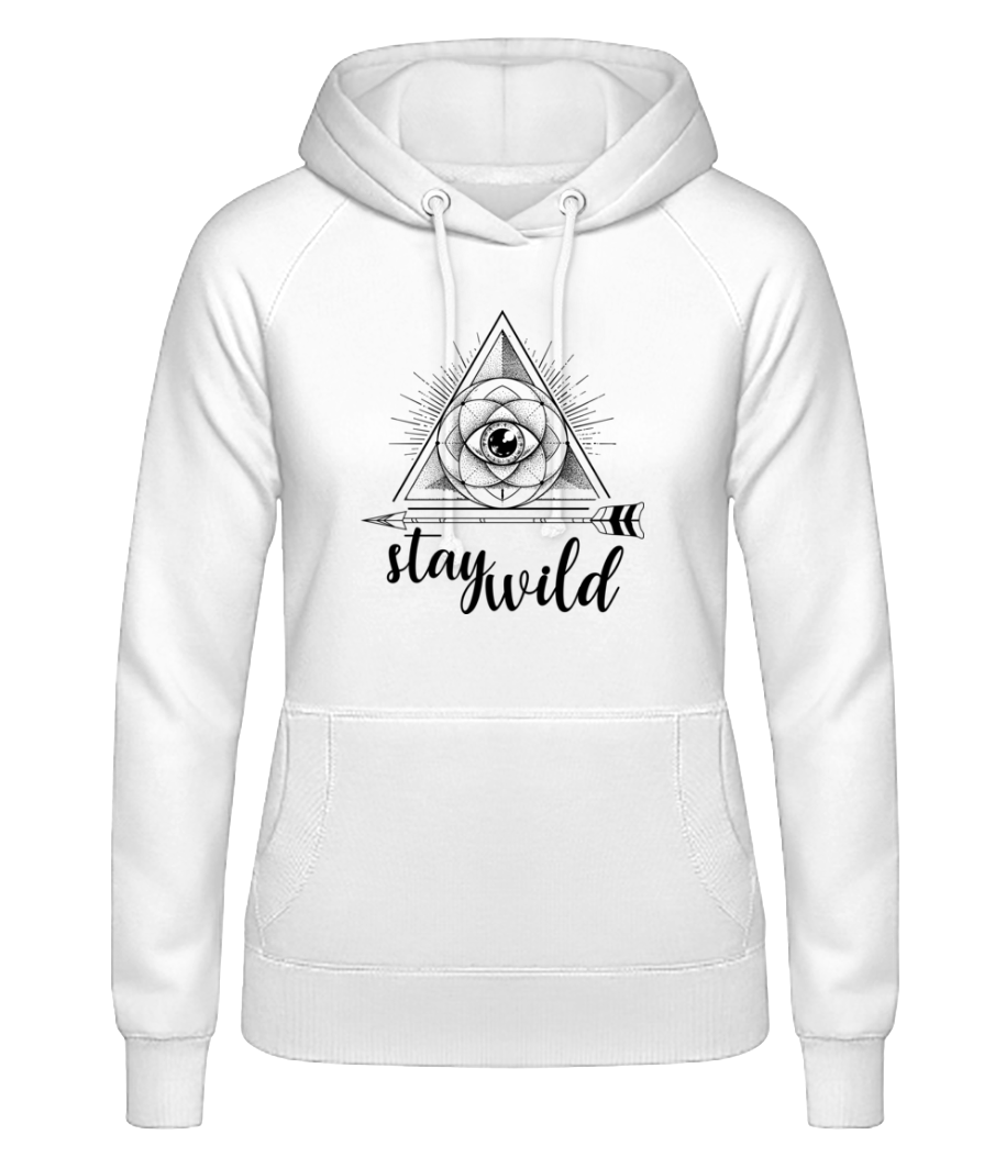 Boho Stay Wild · Sweat à capuche basique pour femme