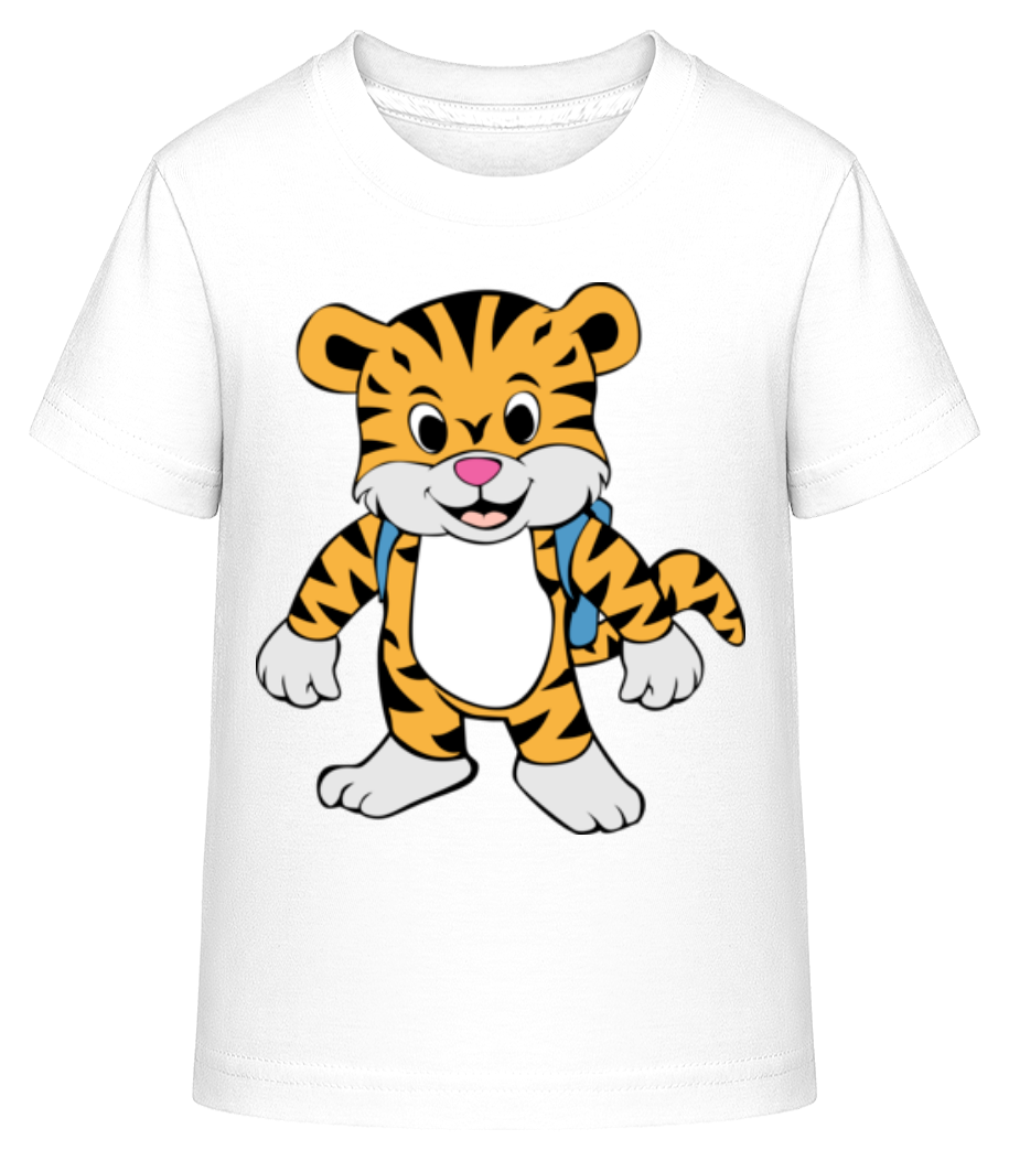 Tigre Doux Avec Sac Á Dos · T-shirt shirtinator Enfant