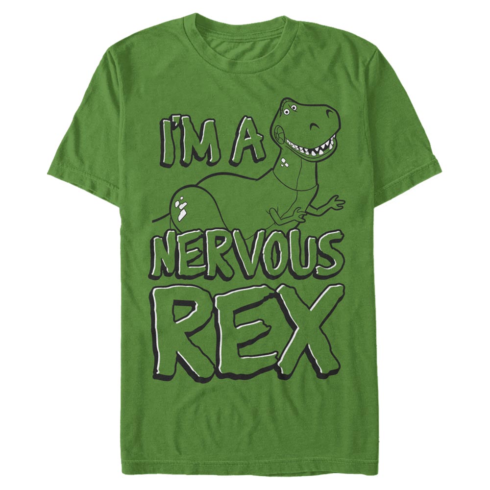 Pixar - Toy Story - Rex Nervous - Männer T-Shirt