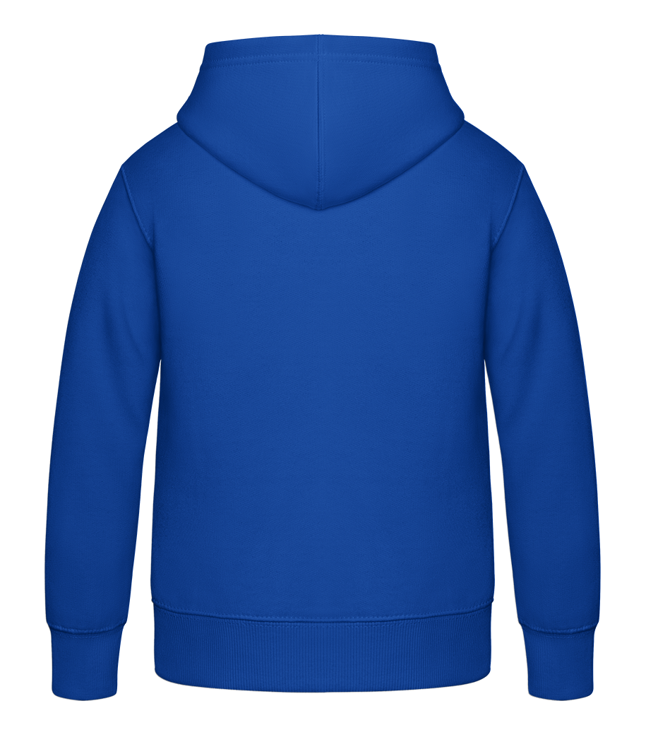 Aperçu: Sweat à capuche Enfant - Bleu royal - Derrière
