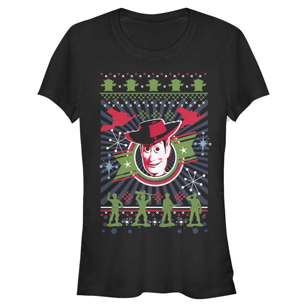 Disney - Toy Story - Woody Winter Stitches - Christmas - Femme T-shirt