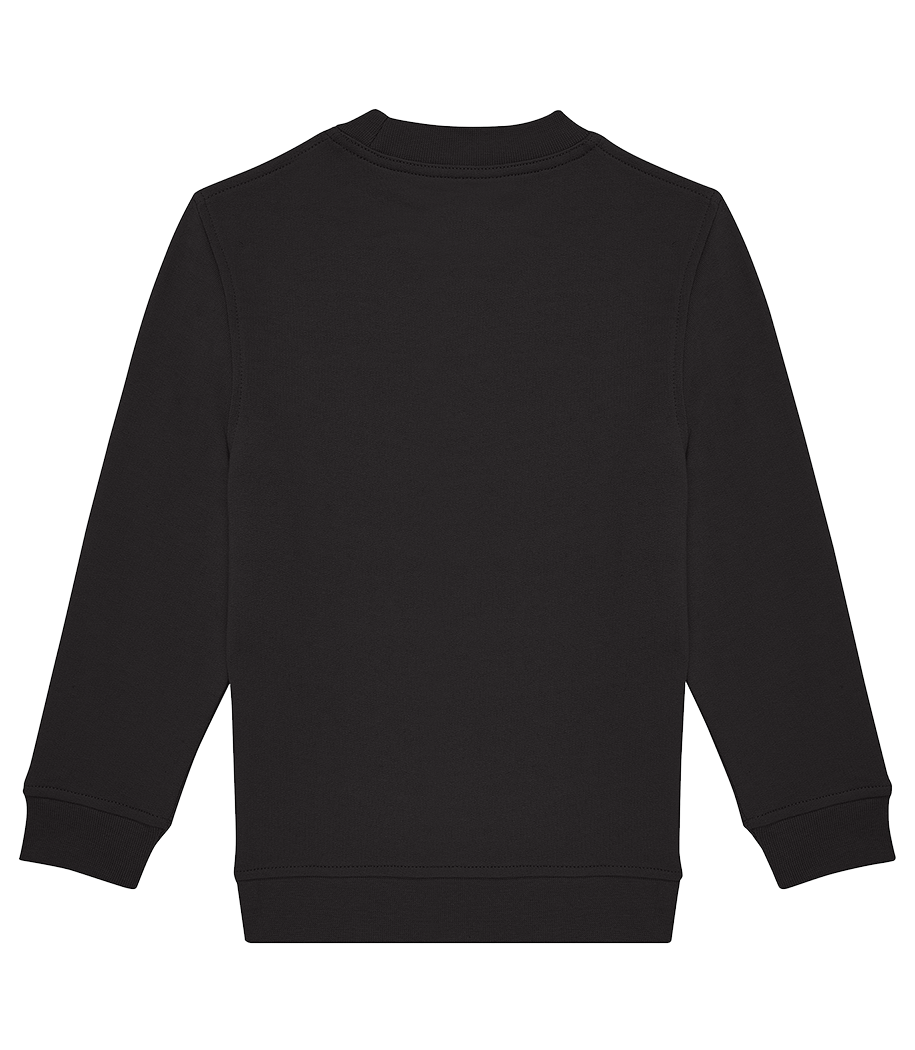 Aperçu: Sweat-shirt standard pour enfant - Noir - Derrière