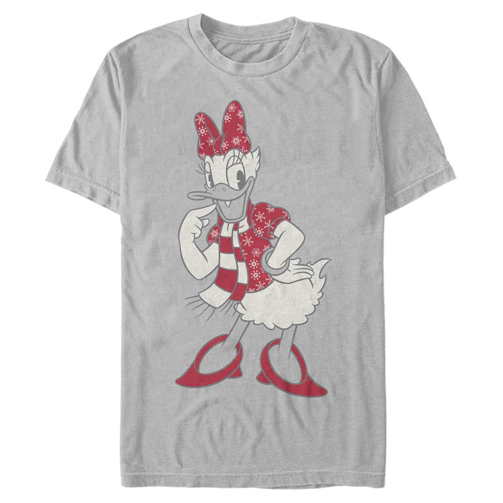 Disney Classics - Mickey Mouse - Daisy Duck Snowflaked Daisy - Christmas - Homme T-shirt