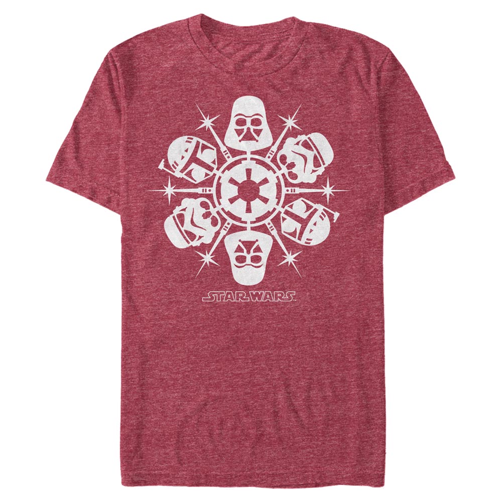 Star Wars - Photo de groupe Dark Side Flakes - Christmas - Homme T-shirt