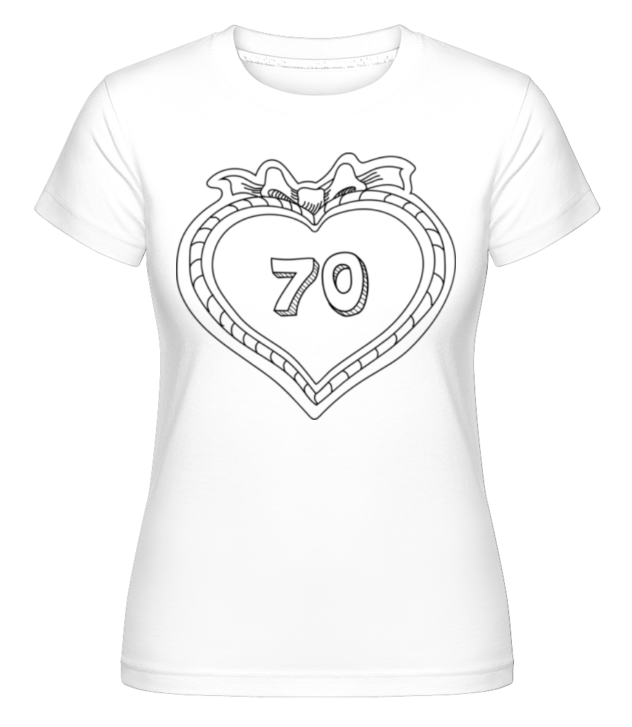Anniversaire Des Années 70 ·  T-shirt Shirtinator femme