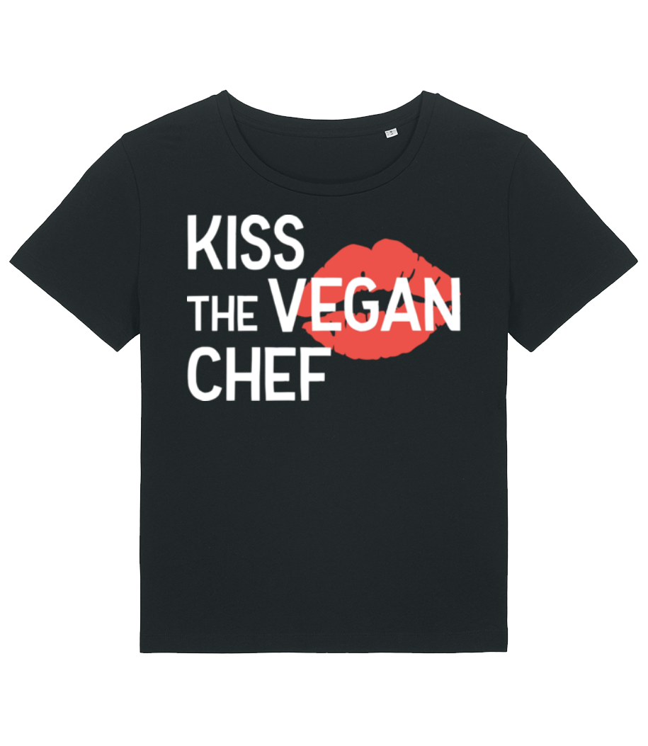 Kiss The Vegan Chef · T-shirt bio Femme Stanley Stella 2.0